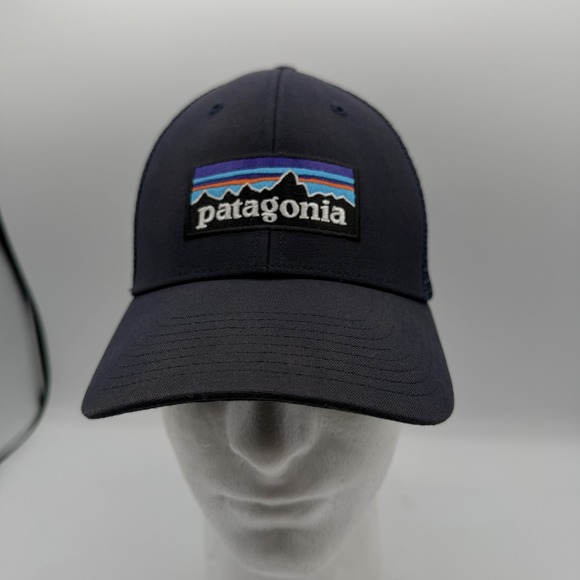 Patagonia Other - Patagonia Trucker Hat Snapback Blue Logo Mesh One Size Outdoor